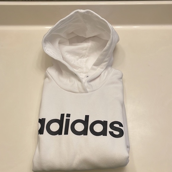 Adidas Women’s Fleece Hoodie Pullover - Picture 4 of 8